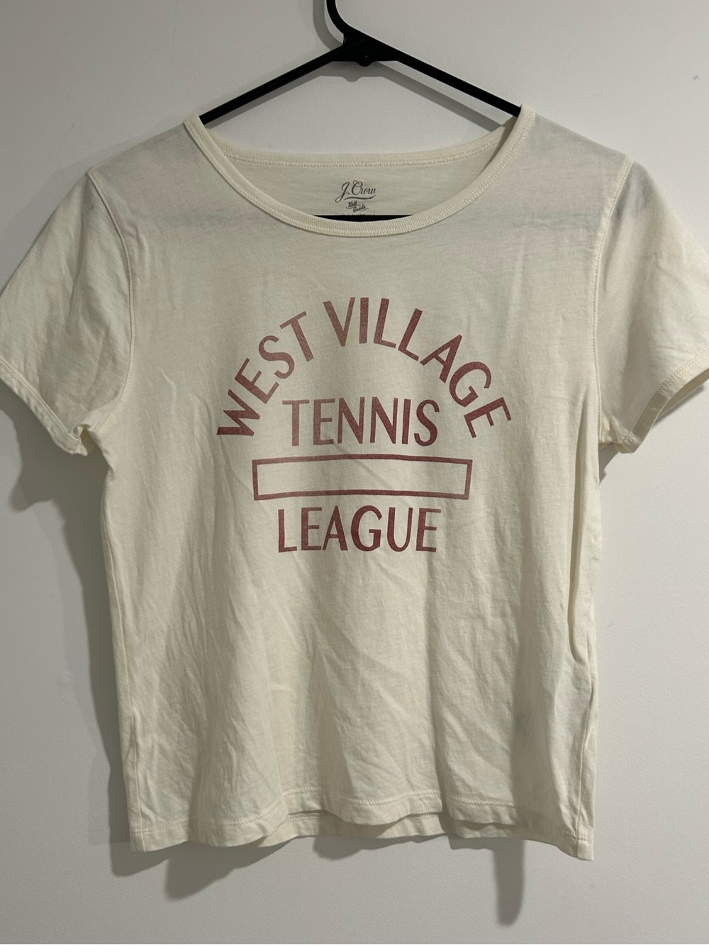 J Crew West Village Tennis Tee Shirt